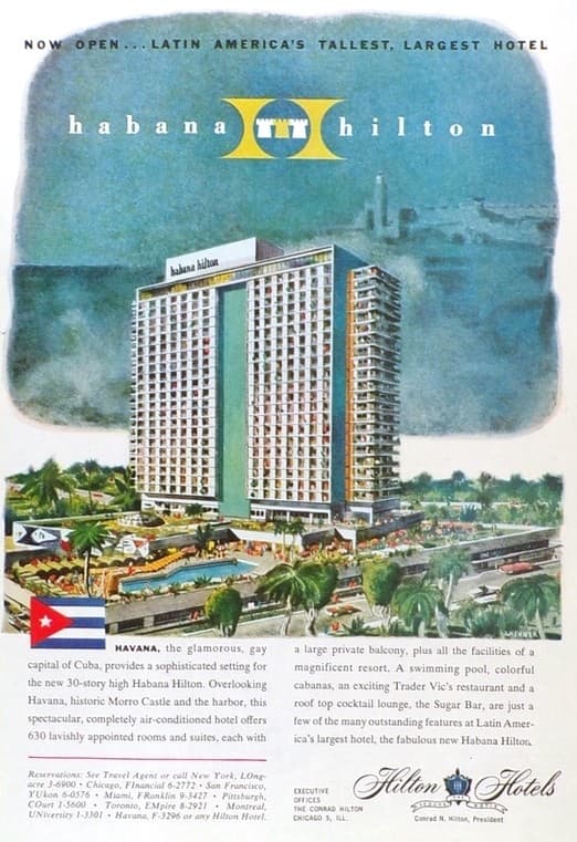 The Habana Hilton, opened 1958